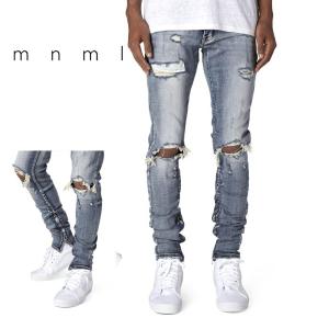mnml ミニマル M14 STRETCH DENIM Black トレンド ストレッチ デニム