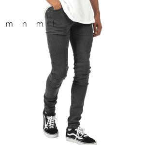 mnml ミニマル M14 STRETCH DENIM Black トレンド ストレッチ デニム
