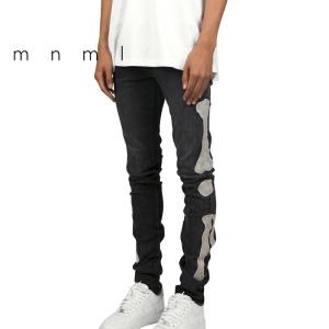 mnml ミニマル M14 STRETCH DENIM Black トレンド ストレッチ デニム