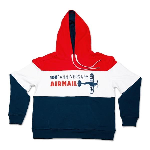 【USPS】100TH ANNIV AIRMAIL HOODED SWEATSHIRT  パーカー ...