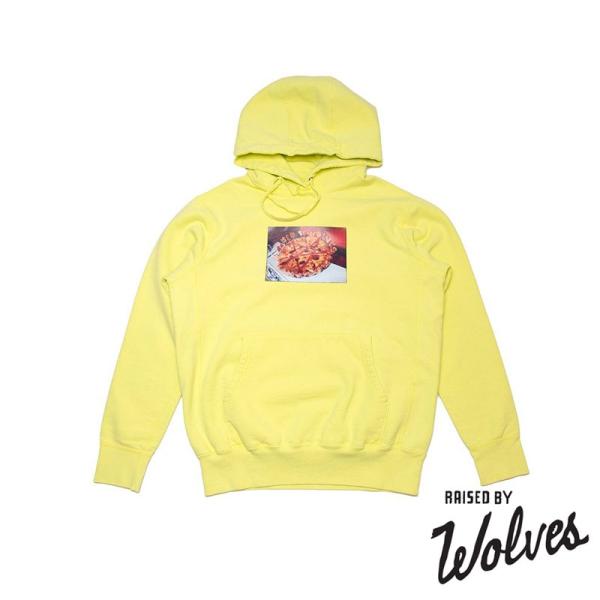 【RAISED BY WOLVES/レイズドバイウルブス】PIZZA HOODIE パーカー / L...