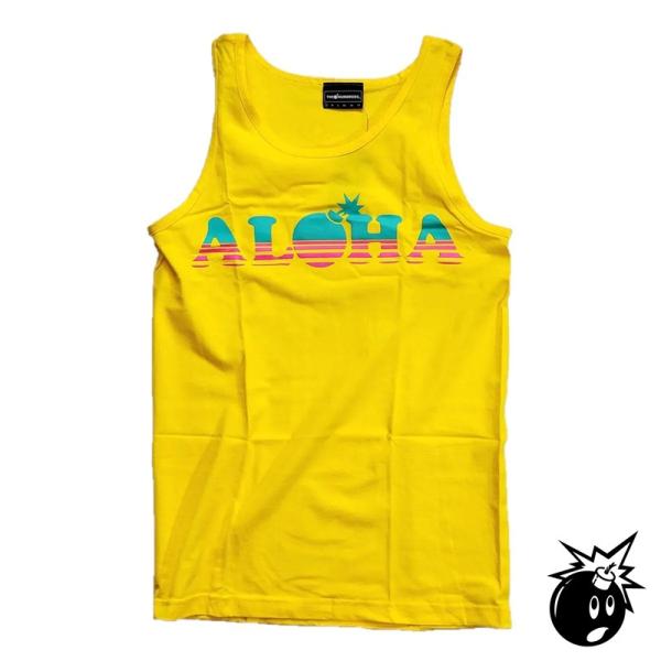 【THE HUNDREDS/ザ・ハンドレッツ】ALOHA TANK タンクトップ / YELLOW