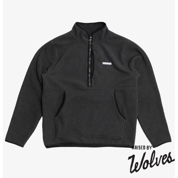 【RAISED BY WOLVES/レイズドバイウルブス】SHERPA FLEECE HALF-ZI...