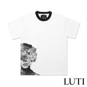 【LUTI/ルーシー】DIRTY THOUGHTS KNIT Tシャツ / WHITE ホワイト｜itempost