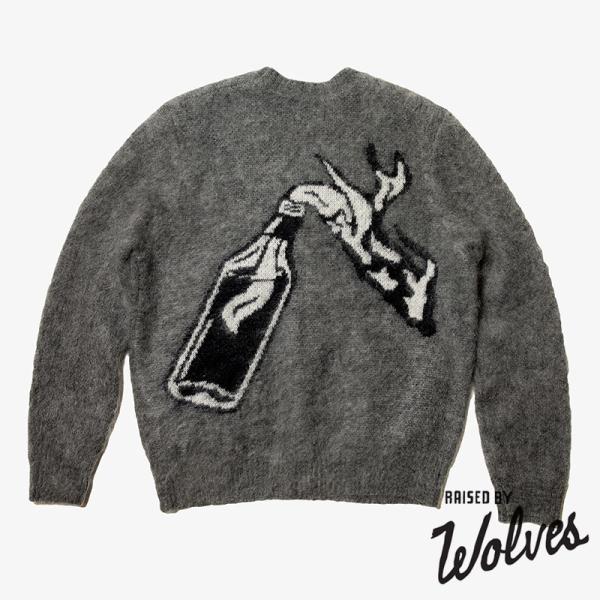 【RAISED BY WOLVES/レイズドバイウルブス】MOLOTOV CARDIGAN カーディ...