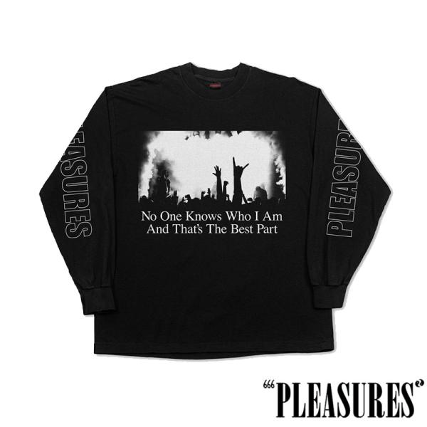 【PLEASURES/プレジャーズ】INCOGNITO LONG SLEEVE 長袖Tシャツ / B...