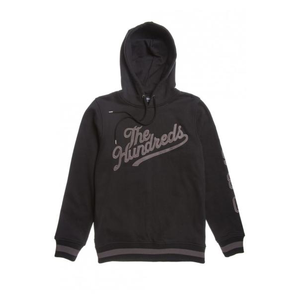 【THE HUNDREDS/ザ・ハンドレッツ】COURT PULLOVER / BLACK ブラック...