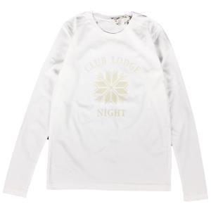 Montsuki モンツキ 長袖Tシャツ ホワイト 07-081-05 / ロンT｜itempost