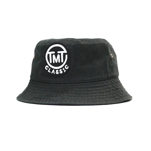 【TMTティーエムティー】CIRCLE LOGO BUCKET HAT / WHITE