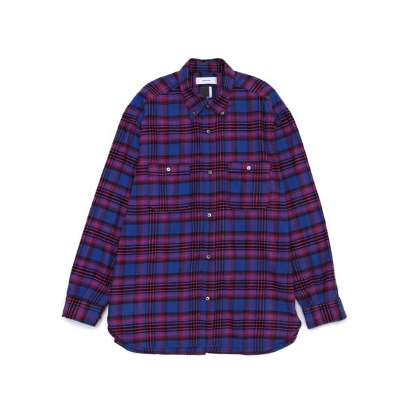 【FACETASM ファセッタズム】ORIGINAL CHECK BUTTON DOWN SHIRT...