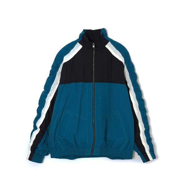 【FACETASM ファセッタズム】GATHERED SEAM TRACK JACKET/BLACK...
