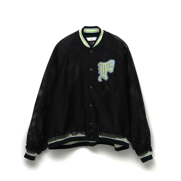【25SS】【FACETASM ファセッタズム】MESH STADIUN JACKET（2色）