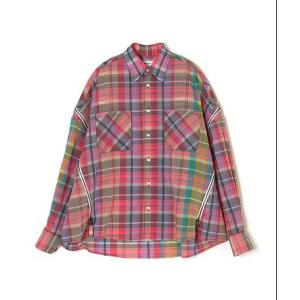 【FACETASM ファセッタズム】MADRAS CHECK ZIP SHIRT（2色）25SS