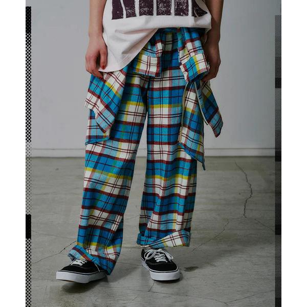 【25AW】【FACETASM ファセッタズム】CHECK PANTS（2色　チェック柄）