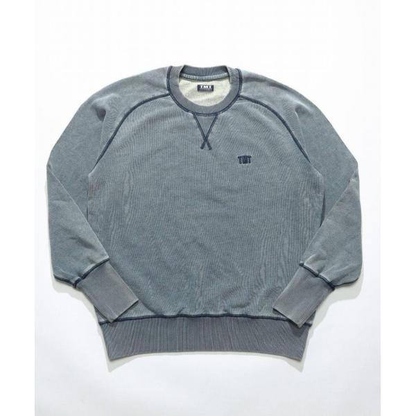 【TMT/ティーエムティー】PULL OVER SWEAT (INDIGO）（TSWF2501）