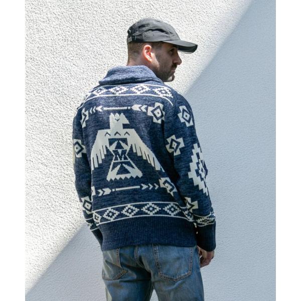 【TMTティーエムティー】EAGLE KNIT CARDIGAN（TKNF2503）