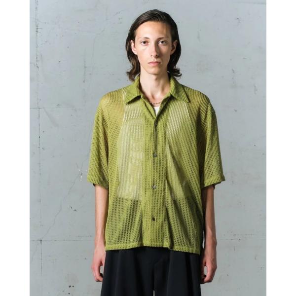 【WIZZARD (ウィザード)】MESH FABRIC SHIRT（2色）