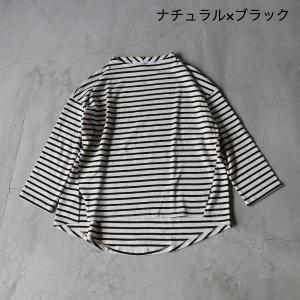 CUORE STORE|ガンジーネック ボーダ...の詳細画像4