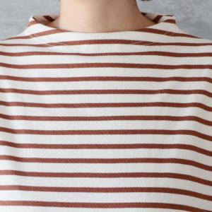 CUORE STORE|ガンジーネック ボーダ...の詳細画像5