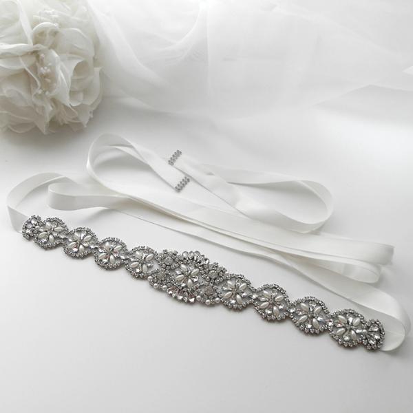 サッシュベルトS161B2(パール)