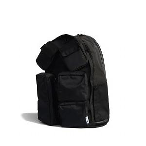 FADEN  ファーデン バックパック Multi Pocket Tender BackPack「022_ Graham」 ブラック｜itempost