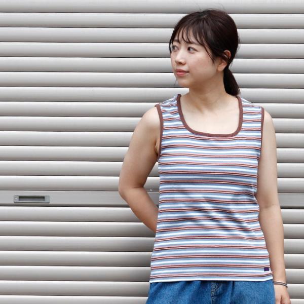 [再値下げ] CUBE SUGAR マルチボーダー タンクトップ