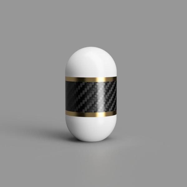 【互換品】ASI Golden Lever GL Handle Carbon Fiber Ring ...