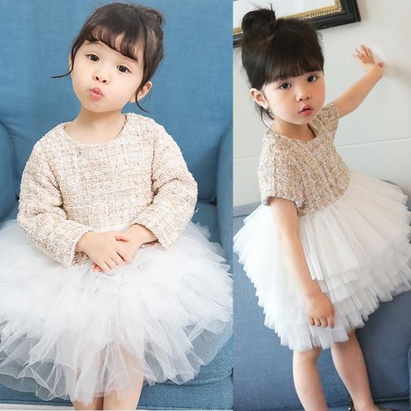 BAOBAO 子供服 バオバオ チュール スカート フォーマル ワンピース ドレス 子供服 チュチュ...