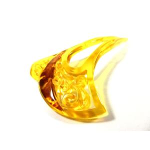 本べっ甲張りかんざしー38