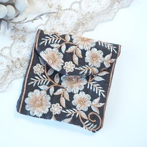 約10cm幅 太幅 インド刺繍リボン 大きめシ...の詳細画像2