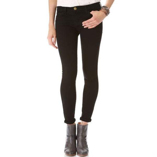 Current Elliott（カレントエリオット） THE ANKLE SKINNY Jet Bl...