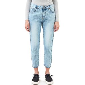 DR DENIM（ドクターデニム） PEPPER HIGH RISE STRAIGHT Light Blue Wash リラックスストレートデニム｜itempost