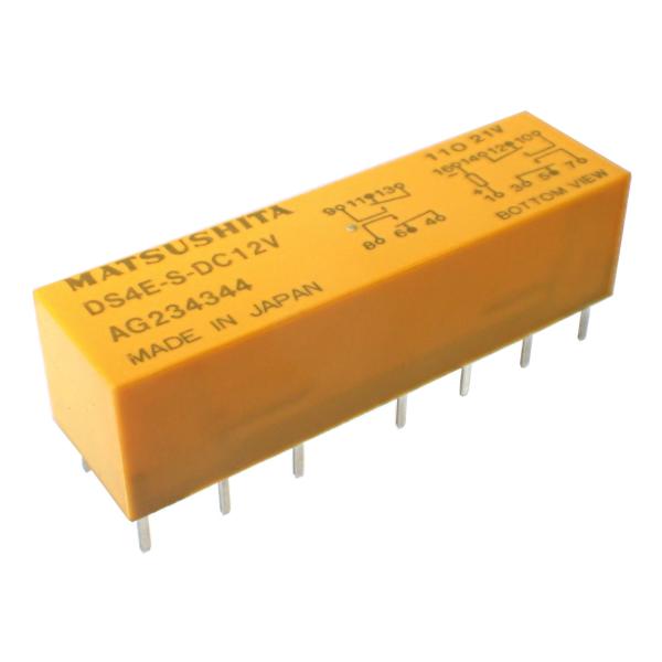 Panasonic シグナル リレー DS4E-S-DC12V AG234344