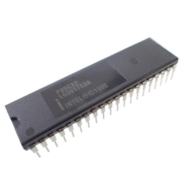 INTEL CHMOS SINGLE CHIP 8Bit MICROCONTROLLER P80C3...