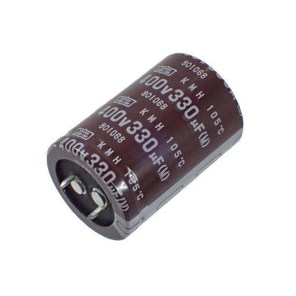 NIPPON CHEMI CON 基板自立形 大形 アルミ 電解コンデンサ 400V 330μF 1...