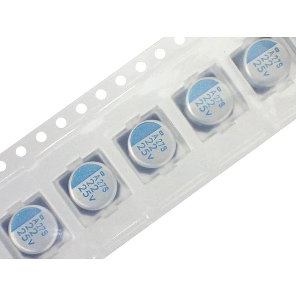 NIPPON CHEMI CON SMD 面実装 テーピング品 導電性 高分子 アルミ 電解コンデン...
