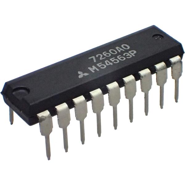 MITSUBISHI 8回路 ダーリントン トランジスタアレイ 50V -500mA M54563P...