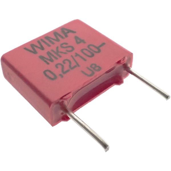 WIMA オーディオ用 メタライズド ポリエステル フィルム コンデンサ MKS4シリーズ MKS4...