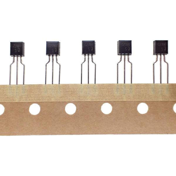 ROHM 低ノイズ トランジスタ 80V 50mA 2SC2390-T93S (5個セット)
