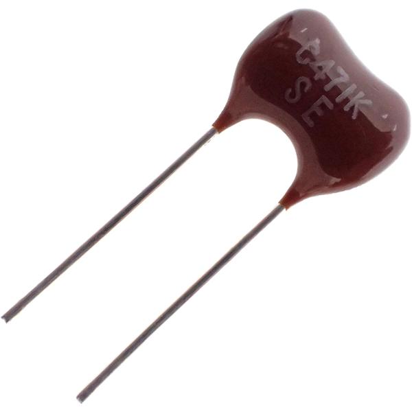 SOSHIN  ディップ マイカコンデンサ 500V 470pF (許容差±10%) DM15シリー...