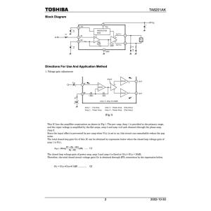 TOSHIBA BTL Audio Power...の詳細画像2