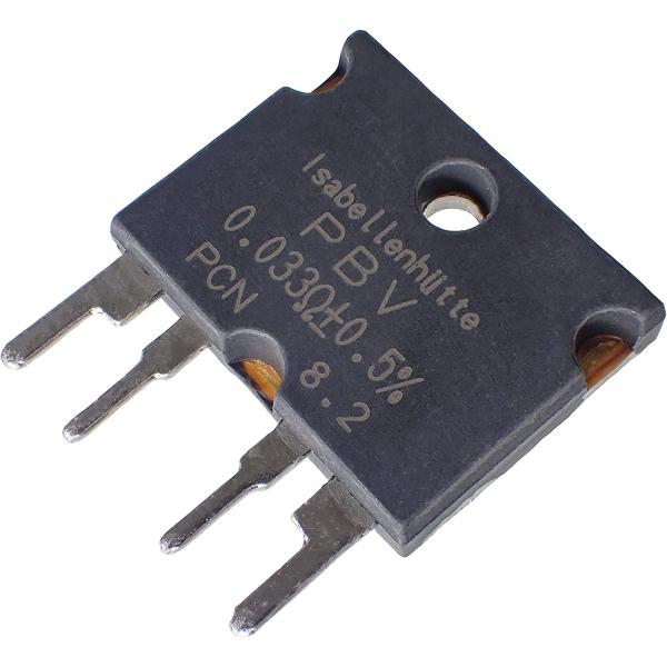 PCN シャント抵抗器 金属皮膜抵抗器 PBV 33mΩ D ±0.5%