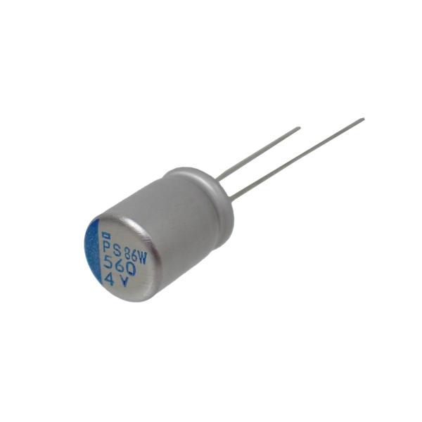 NIPPON CHEMI CON ラジアルリード アルミ 電解コンデンサ 4V 560uF 105℃...