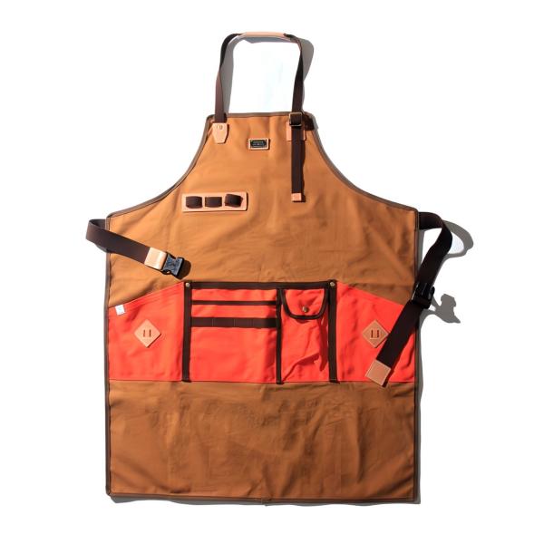 CANVAS APRON CAMEL-L