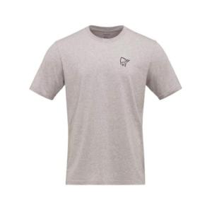 NORRONA/29 cotton vikinghead embroidery T-shirt (M...