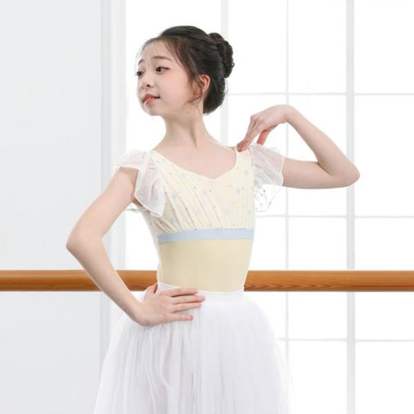 ジュニア・レディースノースリーブレオタードJS1135-1