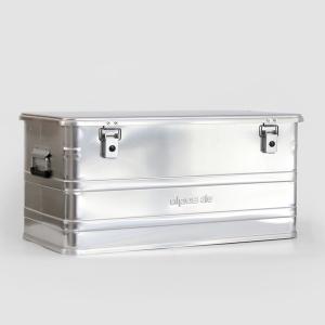 ALPOS アルポス｜ALUMINUM CONTAINER WITH LID (Silver) S 47L