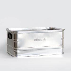 【年末最終値下げ】ALPOS ALUMINUM CONTAINER S 47L ALPOS アルポス｜ALUMINUM CONTAINER WITH LID (Silver) S 47L