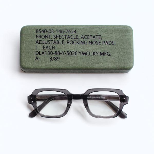 USSタイプ S9 アイウェア フレーム (ブラック×クリア)