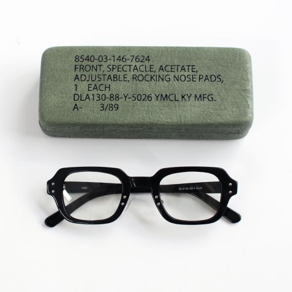 USSタイプ S9 アイウェア フレーム (ピュアブラック×クリア)